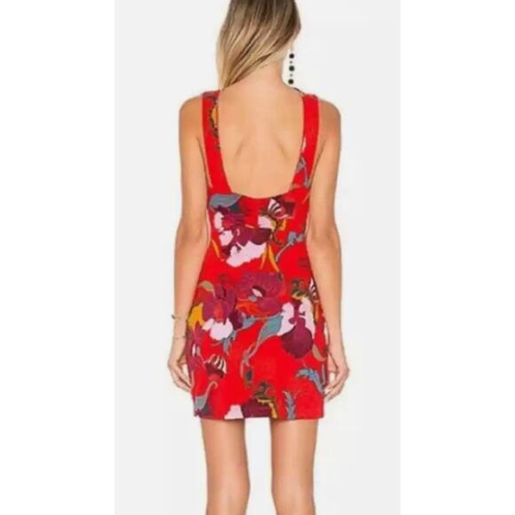 Free People Sweet Cherry Mini Dress in Red size XS - Picture 2 of 5